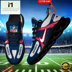 NFL New England Patriots Logo Football Team New Season Max Soul Shoes