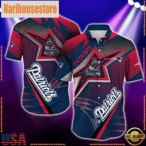 NFL New England Patriots Special Football Team Star Hawaiian Shirts
