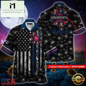 NFL New England Patriots Sunflower For Mother Day Father Day Hawaiian Shirt
