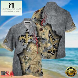 NFL New Orleans Saints Football Team Summer God Hawaii Shirt