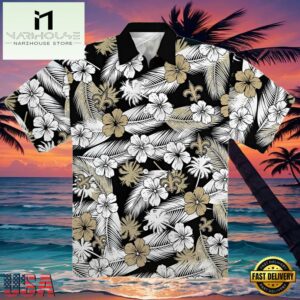 NFL New Orleans Saints Hawaiian Shirt Aloha Tropical