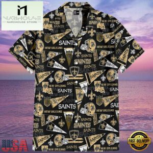 NFL New Orleans Saints Hawaiian Shirt Nola Spirit