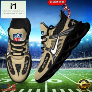 NFL New Orleans Saints Logo Football Team New Season Max Soul Shoes