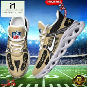 NFL New Orleans Saints Logo Football Team New Season Max Soul Shoes