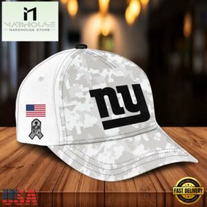 NFL New York Giants Camo 2024 Salute to Service Baseball Cap
