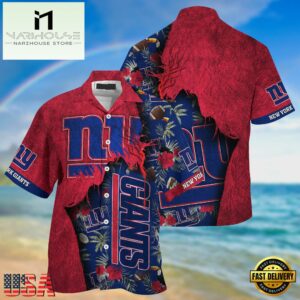 NFL New York Giants Football Team Summer God Hawaii Shirt