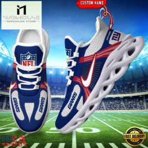 NFL New York Giants Logo Football Team New Season Max Soul Shoes