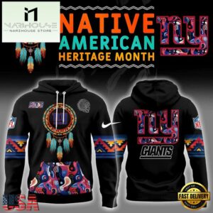 NFL New York Giants Native American Heritage Month Hoodie