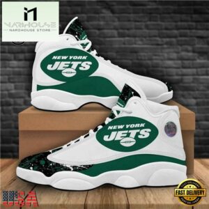 NFL New York Jets Air Jordan 13 Shoes - Gift For Fans