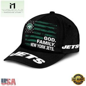NFL New York Jets American Flag Classic Cap