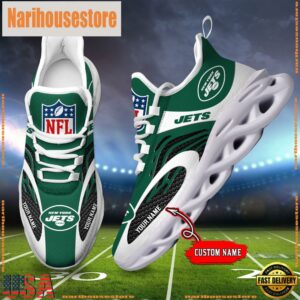 NFL New York Jets Custom Max Soul Shoes