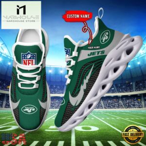 NFL New York Jets Football Team New Design Max Soul Shoes Sneaker
