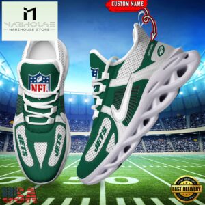 NFL New York Jets Logo Football Team New Season Max Soul Shoes