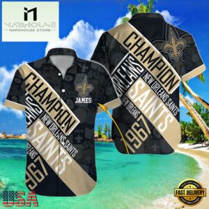 NFL onalized Champion Legacy New Orleans Saints Hawaiian Shirt