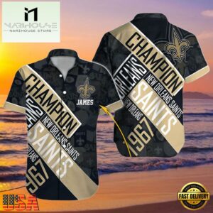 NFL onalized Champion Legacy New Orleans Saints Hawaiian Shirt