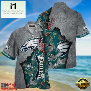 NFL Philadelphia Eagles Football Team Summer God Hawaii Shirt