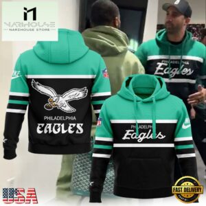 NFL Philadelphia Eagles Logo Team Fly Eagle Hoodie