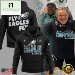 NFL Philadelphia Eagles Super Bowl Champions Fly Eagles Fly Hoodie