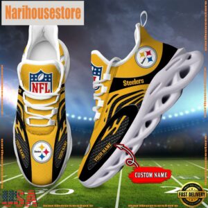 NFL Pittsburgh Steelers Custom Max Soul Shoes