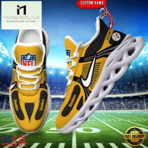 NFL Pittsburgh Steelers Logo Football Team New Season Max Soul Shoes