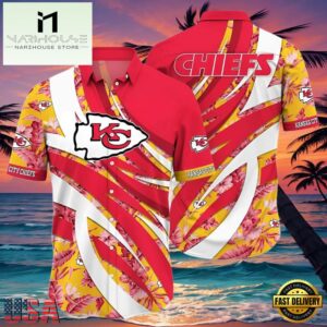 NFL Red Hawaiian Shirt Chiefs Men Woman
