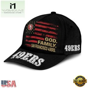 NFL San Francisco 49ers American Flag Classic Cap