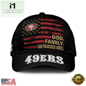 NFL San Francisco 49ers American Flag Classic Cap