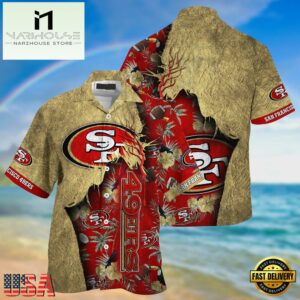 NFL San Francisco 49ers Football Team Summer God Hawaii Shirt