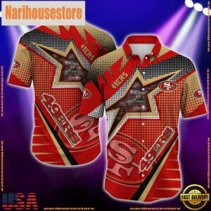 NFL San Francisco 49ers Special Football Team Star Hawaiian Shirts