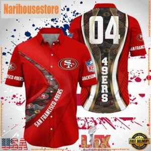 NFL San Francisco 49ers Super Bowl LIX Fans Custom Hawaiian Shirt