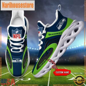 NFL Seattle Seahawks Custom Max Soul Shoes