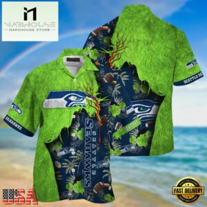 NFL Seattle Seahawks Football Team Summer God Hawaii Shirt