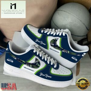 NFL Seattle Seahawks Logo Team Limited Edition New Design Custom Air Force 1 Shoes