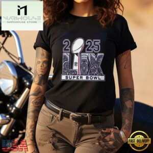NFL Super Bowl LIIX 2025 Unisex T Shirt Gift For Fans