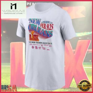 NFL Super Bowl LIX 2025 New Design Unisex T Shirt