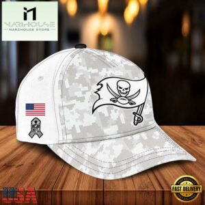 NFL Tampa Bay Buccaneers Camo 2024 Salute to Service Baseball Cap