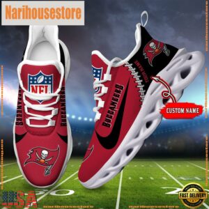 NFL Tampa Bay Buccaneers Custom Name Max Soul Shoes Gift For Fans