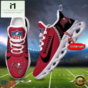NFL Tampa Bay Buccaneers Football Team Design Max Soul Shoes, Football New Sneaker Shoes