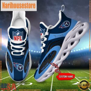 NFL Tennessee Titans Custom Max Soul Shoes