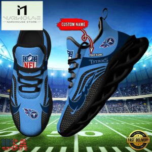 NFL Tennessee Titans Football Team New Design Max Soul Shoes Sneaker