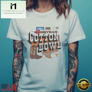 NFL Texas Goodyear College Football Playoff 2025 Unisex T Shirt