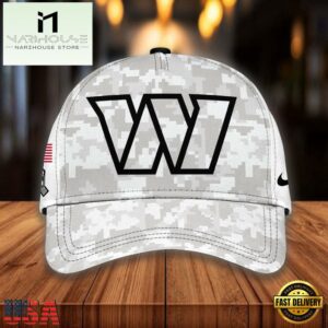 NFL Washington Commanders Camo 2024 Salute to Service Baseball Cap