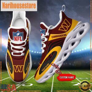 NFL Washington Commanders Custom Max Soul Shoes
