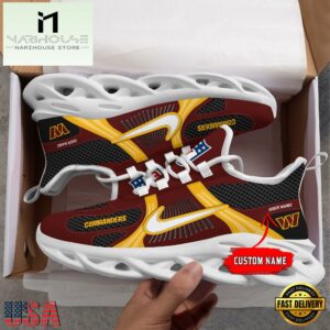 NFL Washington Commanders Logo Football Team New Season Max Soul Shoes