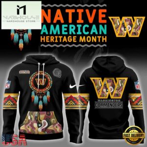 NFL Washington Commanders Native American Heritage Month Hoodie