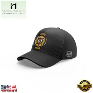 NHL Boston Bruins Hockey Firefighter Appreciation Night Baseball Cap