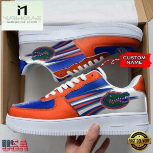 Personalized Name NCAA Florida Gators Seminoles Air Force 1 Shoes