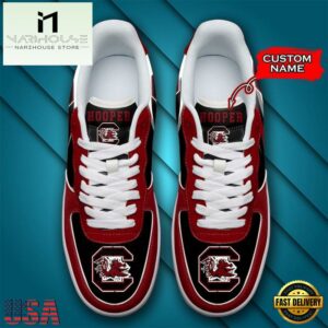 Personalized Name NCAA South Carolina Gamecocks Air Force 1 Shoes