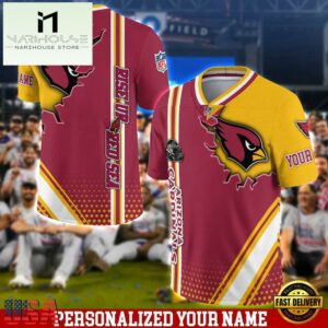 Personalized NFL Arizona Cardinals Team Logo Player Football Jersey