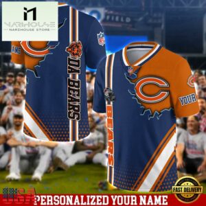 Personalized NFL Chicago Bears Team Logo Player Football Jersey